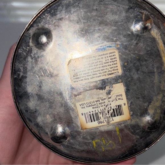 Bath & Body Works Metallic Spiral Candle Holder - Picture 3 of 4